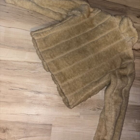 Vintage George Faux Fur Jacket Small - Picture 5 of 10